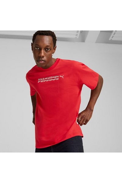 Puma Mens Scuderia Ferrari Race Statement Tee - Red