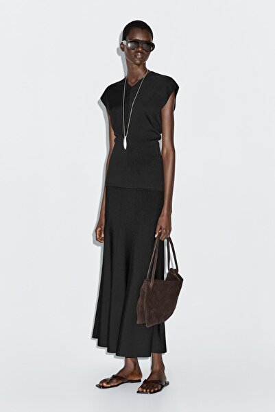 Massimo Dutti Uzun triko etek