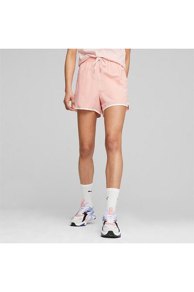 Puma Womens TEAM Woven Shorts - Pink