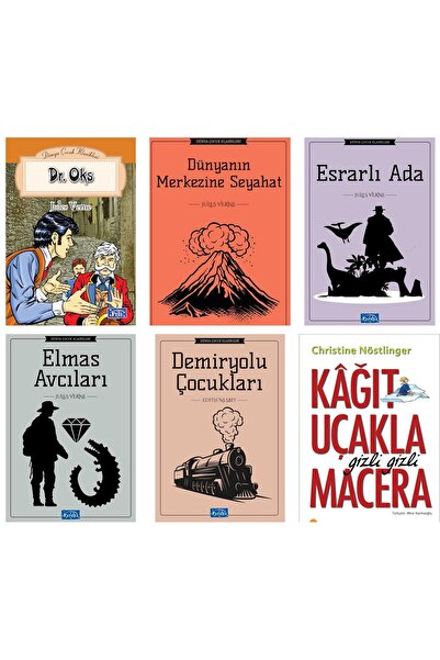 Parıltı Yayınları Ortaokul Okuma Seti Kağıt Uçakla Gizli Gizli Macera