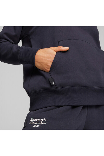 Puma Womens Team Hoodie - Blue