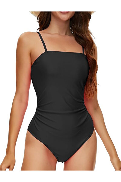 Evolyline Women's one-piece swimsuit, black S