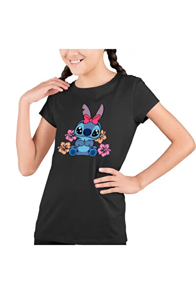 OEM Tricou Copii Fete Stitch Fundita