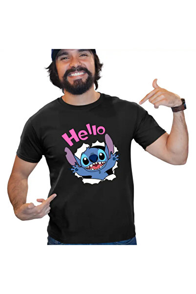 OEM Tricou Barbati Stitch Hello