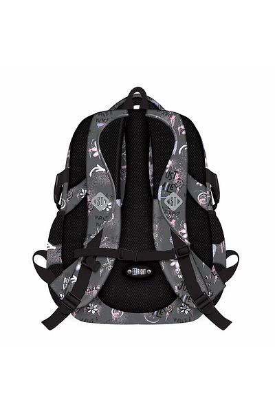 MAJEWSKI ST Right school backpack, BP01, Good Vibes, 4 compartments, 43 x 32 x 21 cm