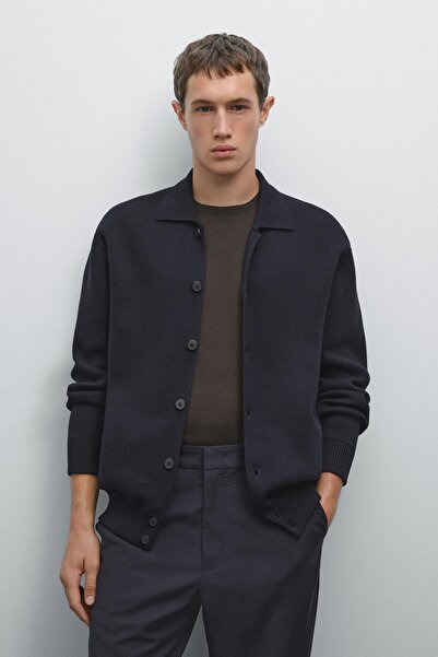 Massimo Dutti %100 pamuk triko hırka