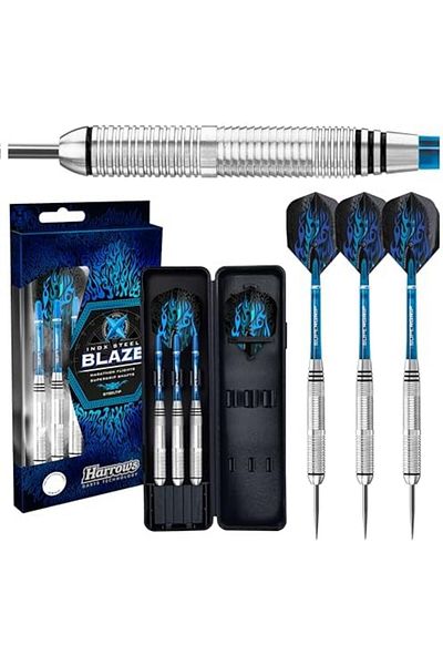 Harrows Unisex's Blaze INOX Steel Darts, Multi