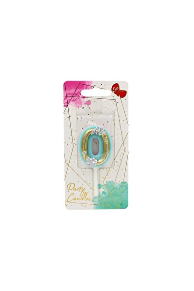 Gift Design Lumânare de ziua de naștere pentru tort, Giftdesign, numărul 0, c...