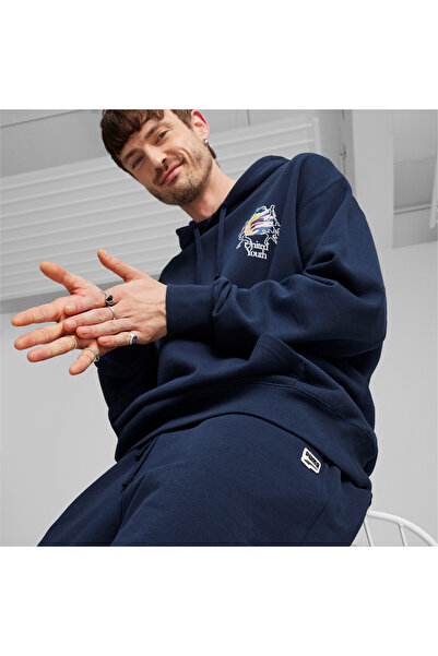 Puma Mens DOWNTOWN Shorts - Blue