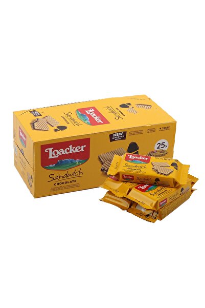Loacker شوكولاتة ساندويتش 25 × 25 جرام