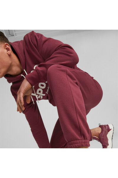 Puma Mens Team Sweatpants - Red