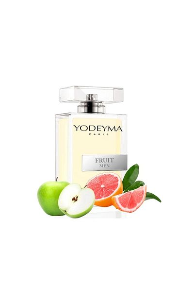 Yodeyma Fruit Men Eau de Parfum for Men, Grapefruit, Apple and Wood, 100ml