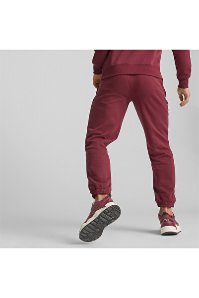Puma Mens Team Sweatpants - Red