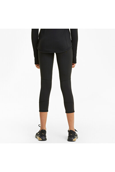 Puma Womens Favourite 3/4 Running Leggings - Black