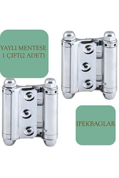 İpekbağlar 1ÇİFT(2AD) YAYLI MENTEŞE NO:29 KATYUM BAR KAPI MENTEŞESİ KOVBOY MENTEŞE KURMA AYAR MİLİ DAHİL(1AD)