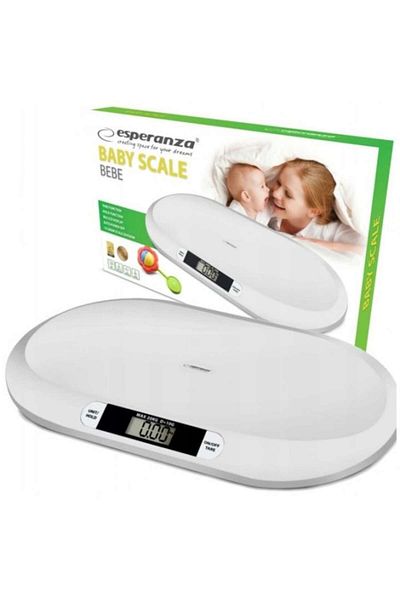 ESPERANZA Electronic baby scale with LCD screen and gram precision -