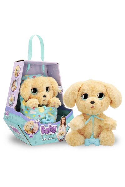 GIOCHI PREZIOSI Sevimli Sesli Labrador Peluş - Çanta ve Uyku Modu ile Çocukla...