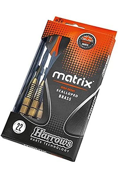 Harrows Matrix Top Steeltip Brass Dart, 24g