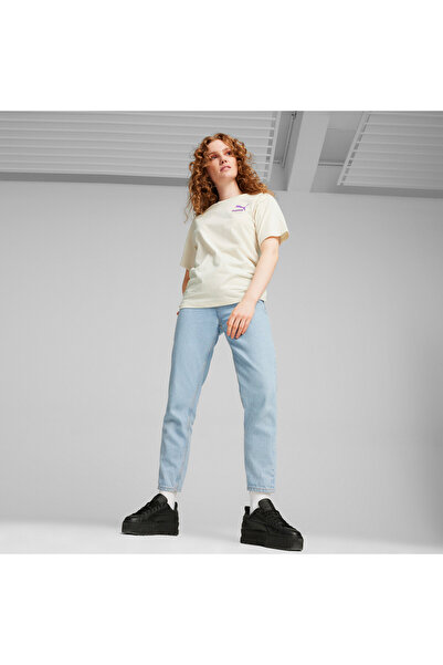 Puma Womens CLASSICS BRAND LOVE Tee - White