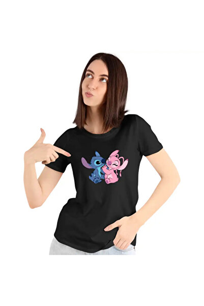 OEM Tricou Femei Stitch Angel Love