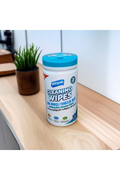 SANALTİCARETİM Winpak CLEANING WIPES 150 Yaprak Çok Amaçlı Temizlik Bezi Havlusu