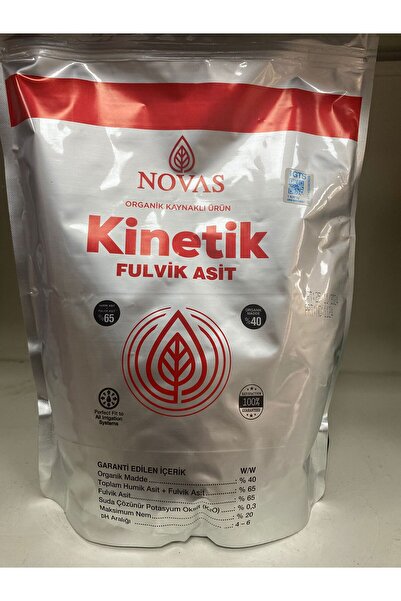 KİNETİK 1 KG TOZ FULVİK ASİT (Organik madde %40, Fulvik asit %65 )