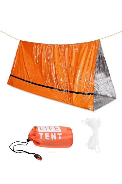 Streak Acil Durum Termal Tente Hayatta Kalma Acil Durum Çadırı Uyku Tulumu Dü...