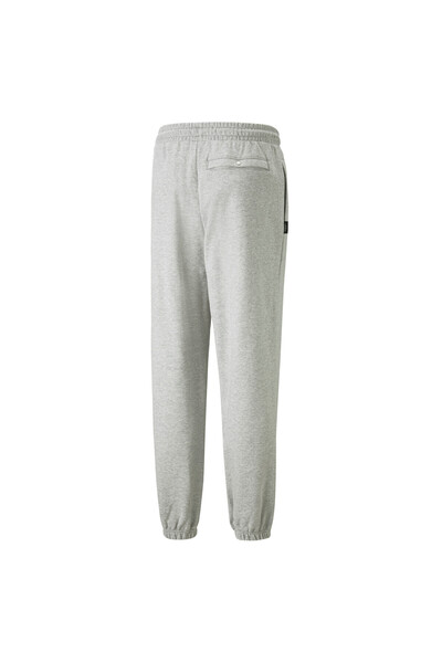 Puma Mens TEAM Sweatpants - Gray