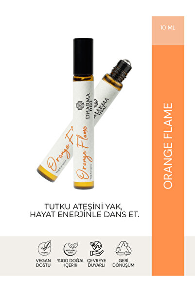 Orange Flame Sakral Çakra Roll-On 10 ml | Enerji & Yaratıcılık | Motivasyon Artırıcı |