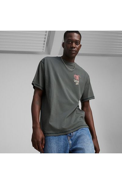 Puma Mens RE:COLLECTION Tee - Gray
