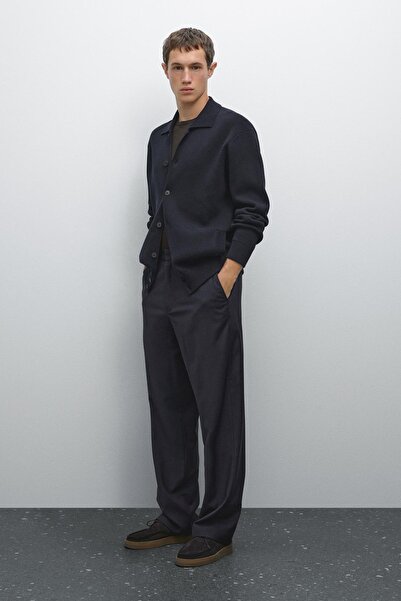 Massimo Dutti %100 pamuk triko hırka