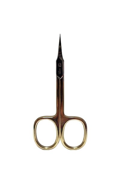 REAL Manicure-Pedicure Scissors Steel R-1120 Gold Handle