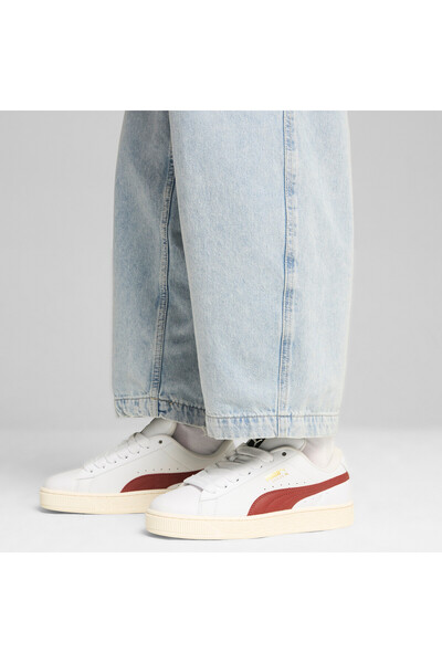 Puma Unisex Suede XL Leather Sneakers - White
