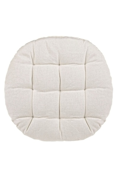 OEM Round Beige Cushion for Chair Ø38x5cm