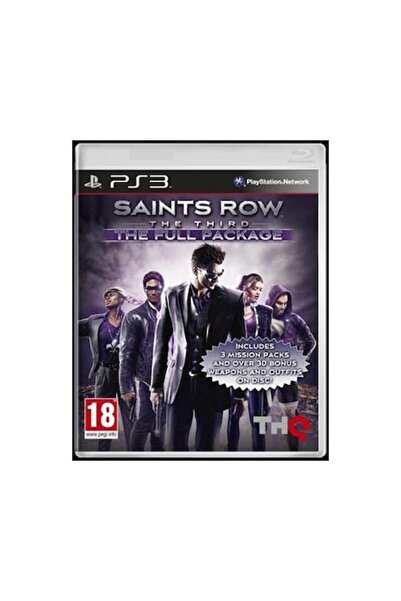 THQ Saints Row The Third Pachetul Complet Ps3