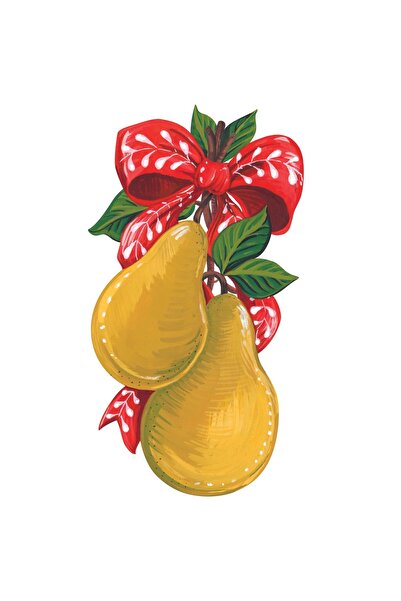 Hester & Cook Pears Table Accent pachet de 12