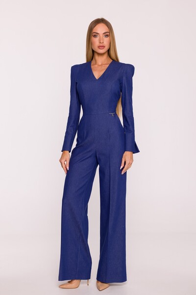 Made of Emotion Jumpsuit with wide trousers and long sleeves