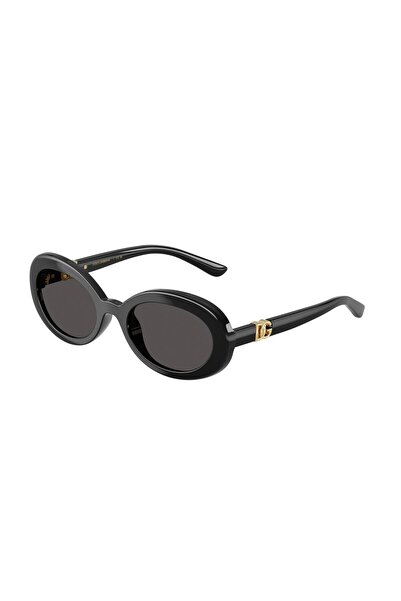 Dolce&Gabbana Dolce Gabbana DGJ6007U-501/87 Çocuk Güneş Gözlüğü Siyah Kemik Ç...