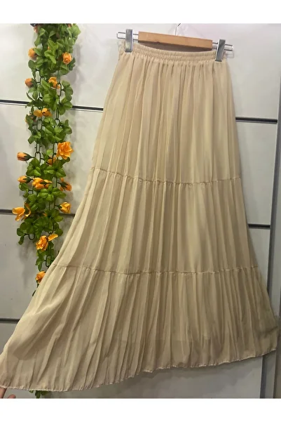 edi collection Layered Chiffon Skirt with Lining