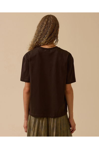 SEÇİL Short Sleeve Basic T-Shirt