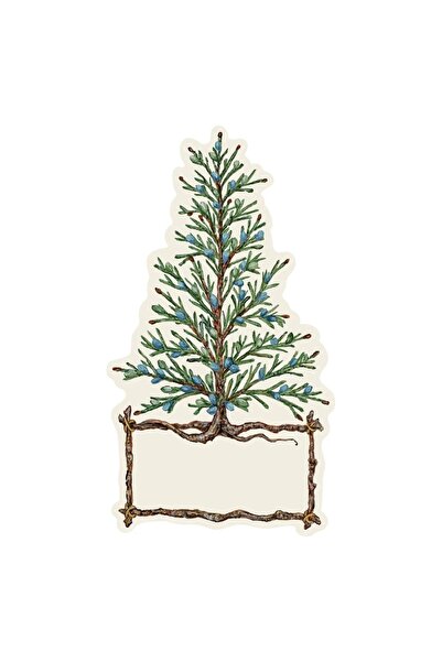 Hester & Cook Pachet de 12 accesorii pentru masă Cedar Tree