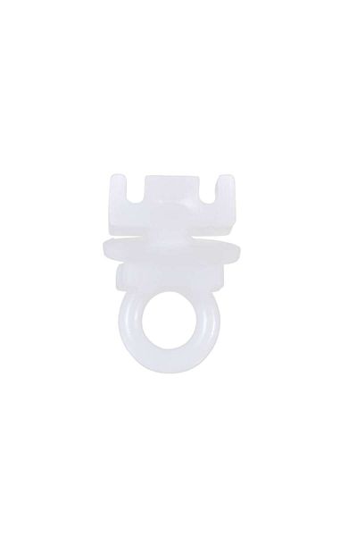 OEM Set Opritoare Sina Perdea, Plastic, Alb, 10 Bucati