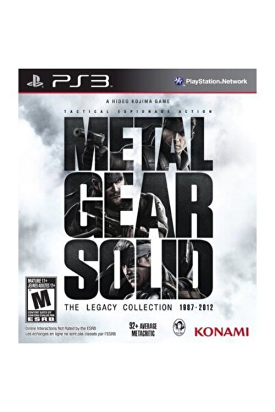 KONAMI Metal Gear Solid Legacy Collection PS3