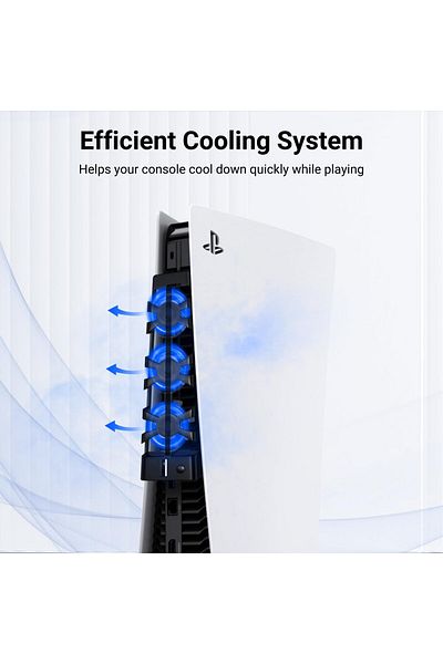 Generic Ultra-Cooling External Fan for PlayStation 5 Console