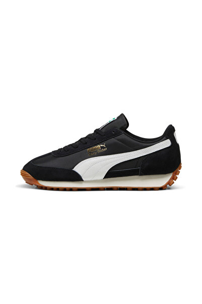 Puma Unisex Easy Rider Vintage Sneakers - Black