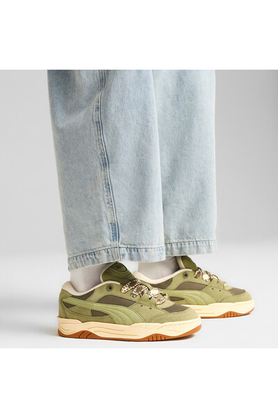 Puma Unisex 180 Lace Interest Sneakers - Green