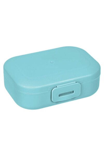 OEM Σαπούνι ταξιδίου με κλιπ, μπλε χρώμα, διαστάσεις 11x8x3,5 cm