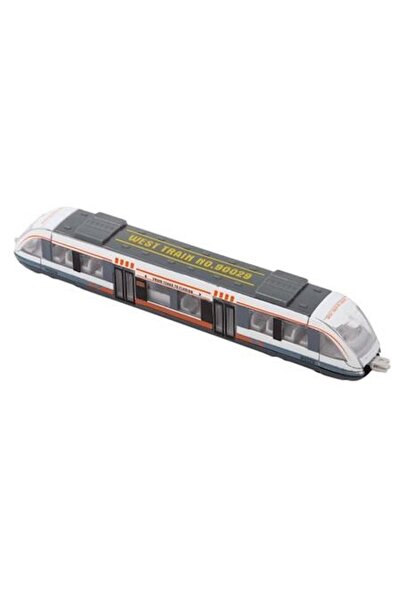 OEM Tramvai de jucărie gri, metal, 16x2.5x3 cm, ATU-083794