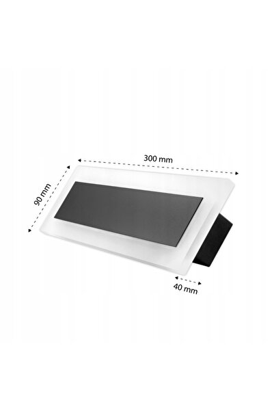 ve Lampă de fațadă LED DURANGO, 9W, 30cm, IP65, Alb neutru