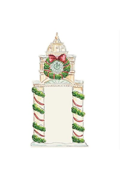 Hester & Cook Card de masă Clock Tower - Pachet de 12